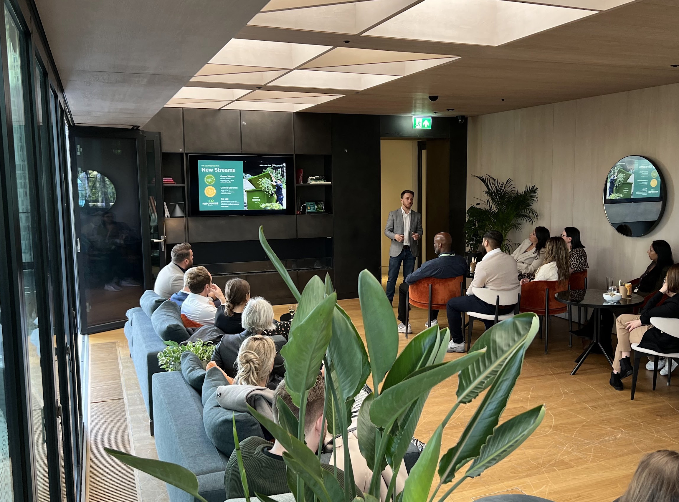 Results meeting Broadgate